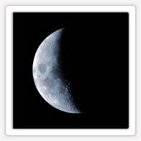 Luna menguante en el signo de Tauro