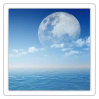 Luna sextil a Mercurio