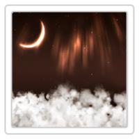 Luna cuadratura a Marte