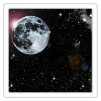 Luna opsición a Venus
