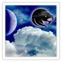 Luna Creciente en Leo