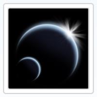 Luna conjunción a Marte