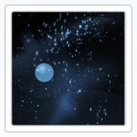 Luna oposición a Venus