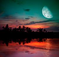 Luna sextil a Venus